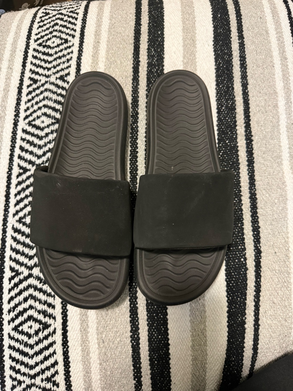 Women’s Black Slide Sandals - Sleek Comfort